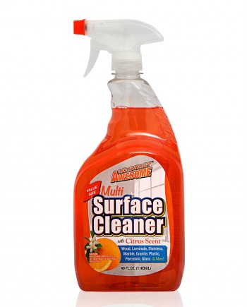 40oz bottle of Multi-Surface Cleaner with Citrus scent