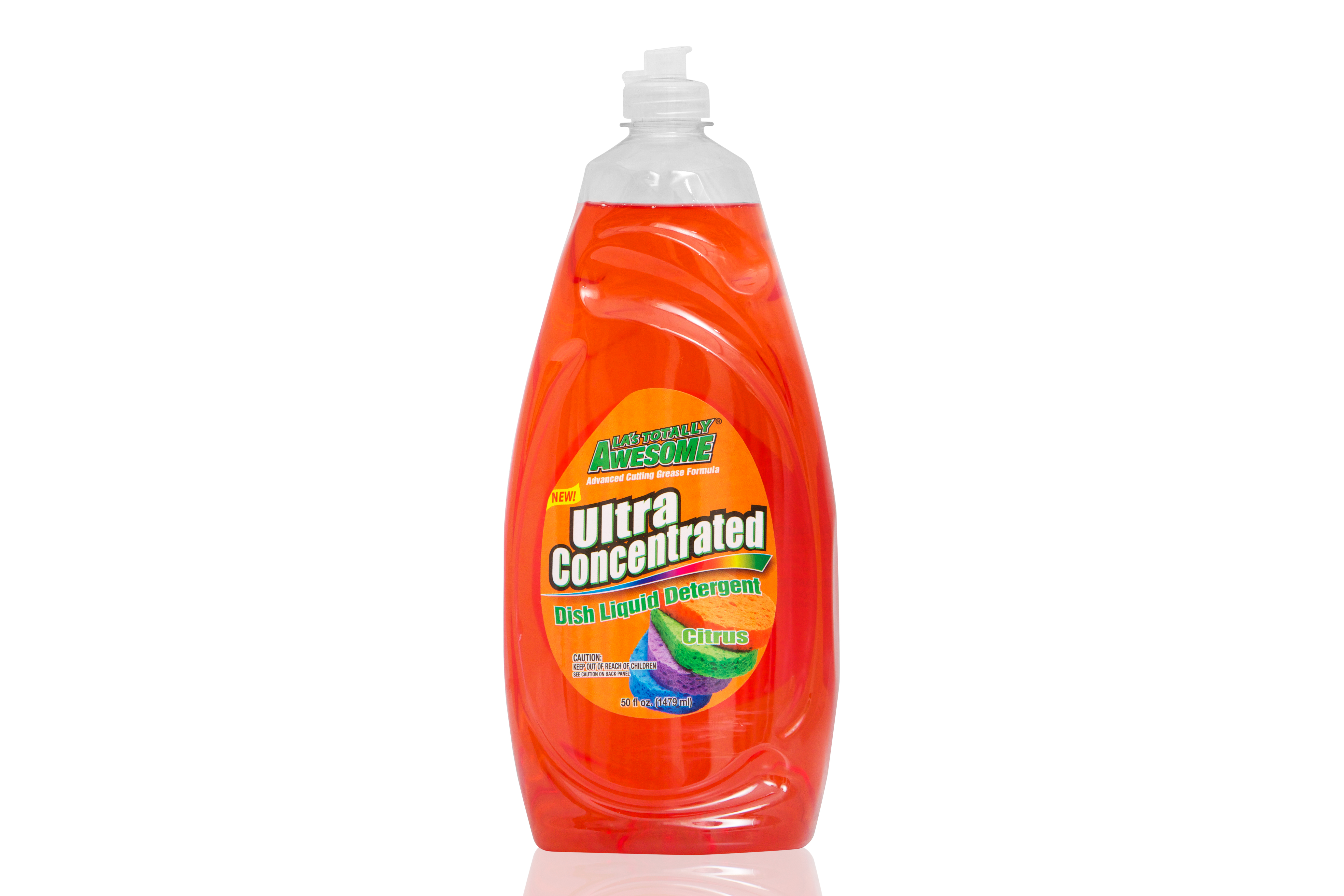 Awesome Ultra Concentrated Dish Liquid Detergent Citrus LA's Totally
