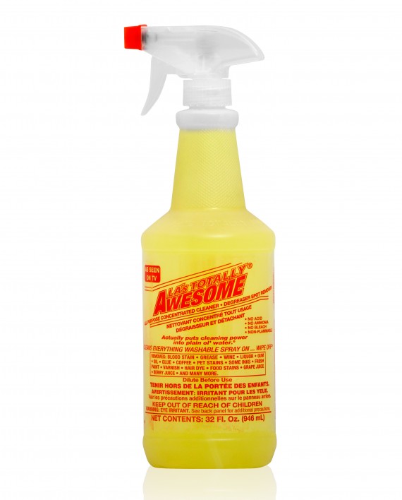 All Purpose Cleaner Spray bottle of 32oz with a clear label.