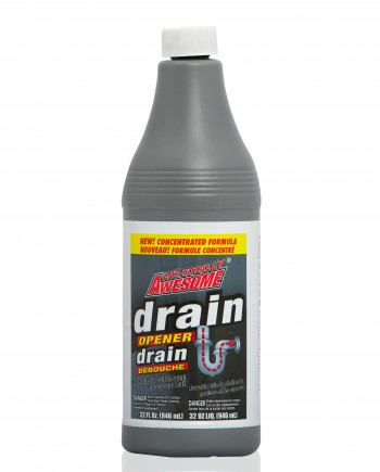 32oz bottle of LA's Totally Awesome Drain Cleaner