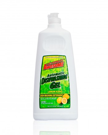 32oz bottle of Lemon scented Automatic Dishwashing Gel.